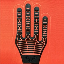 Direct Inject PVC Patches For Gloves
